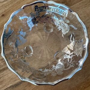 SILVER OVERLAY | 25th Anniversary Bowl